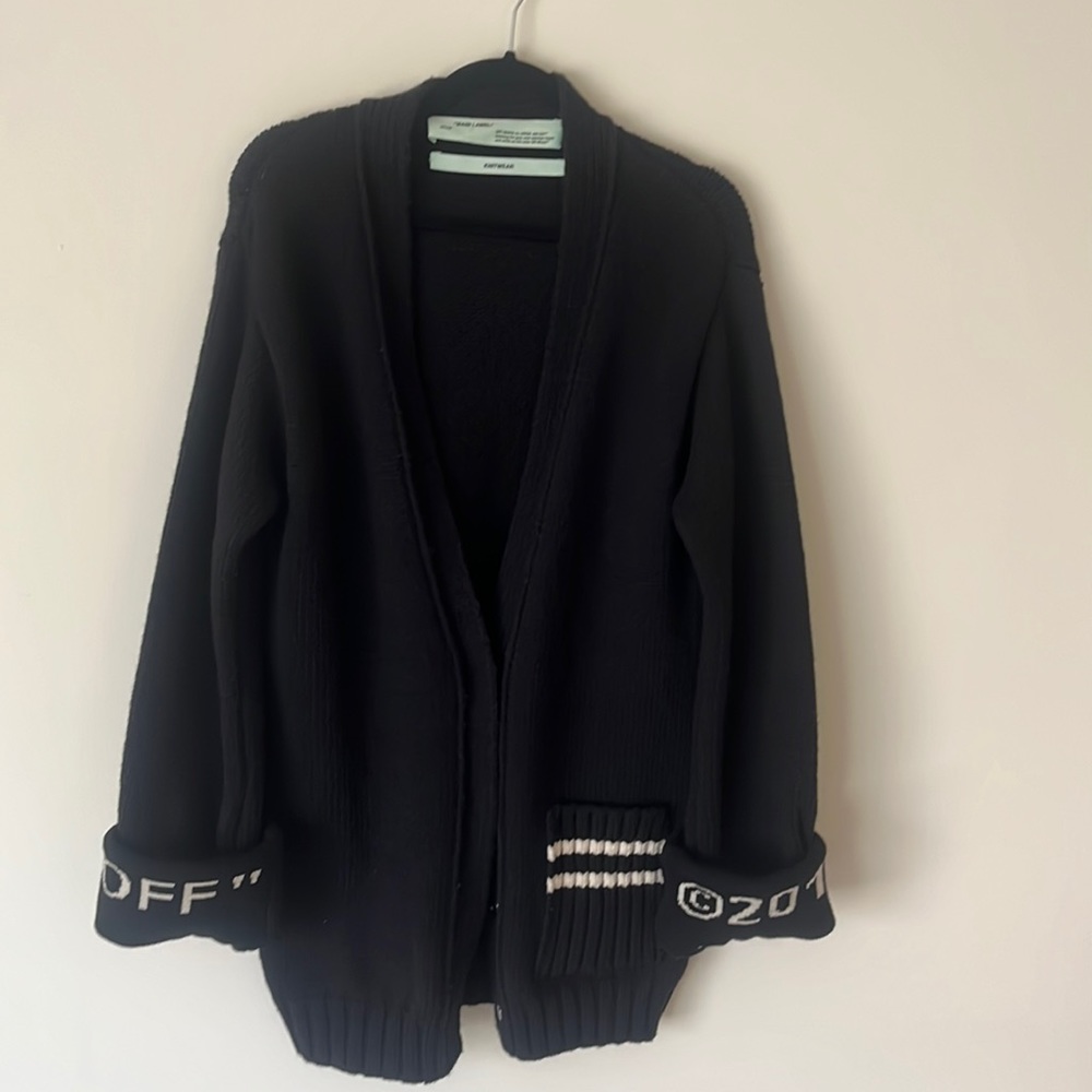 AUTH OFF-WHITE c/o VIRGIL ABLOH knitwear cardigan
